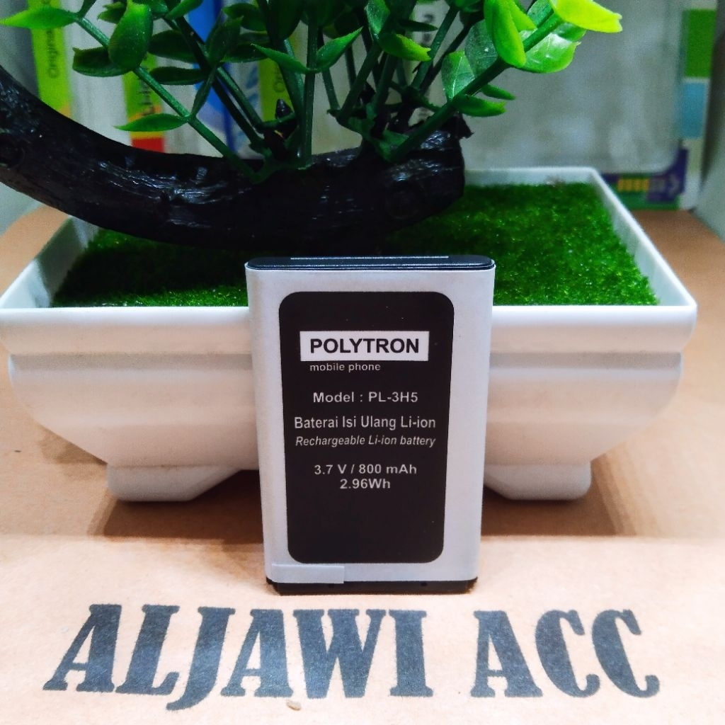 BATRE BATERAI BATTERY POLYTRON C203 C204 C205 C181 C101 C301 PL-3H5 ORIGINAL BATTERY HP