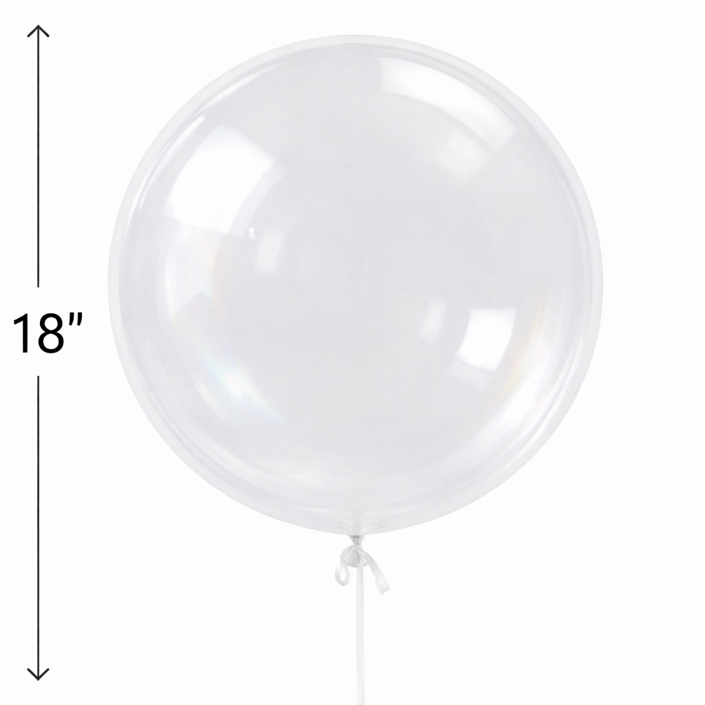 balon PVC 18” merk Bobo biru