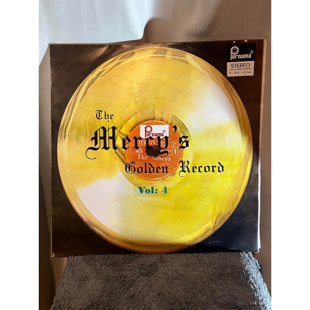 Vinyl The Mercy's – Golden Record Vol: 4 / Piringan Hitam The Mercy's – Golden Record Vol: 4