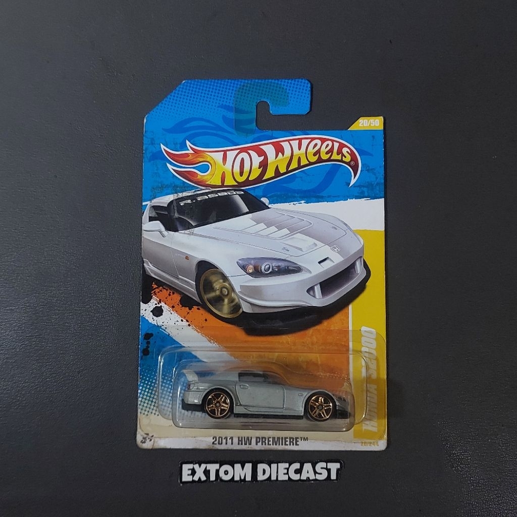 Hotwheels Honda S2000 Silver Hw Premiere 2011