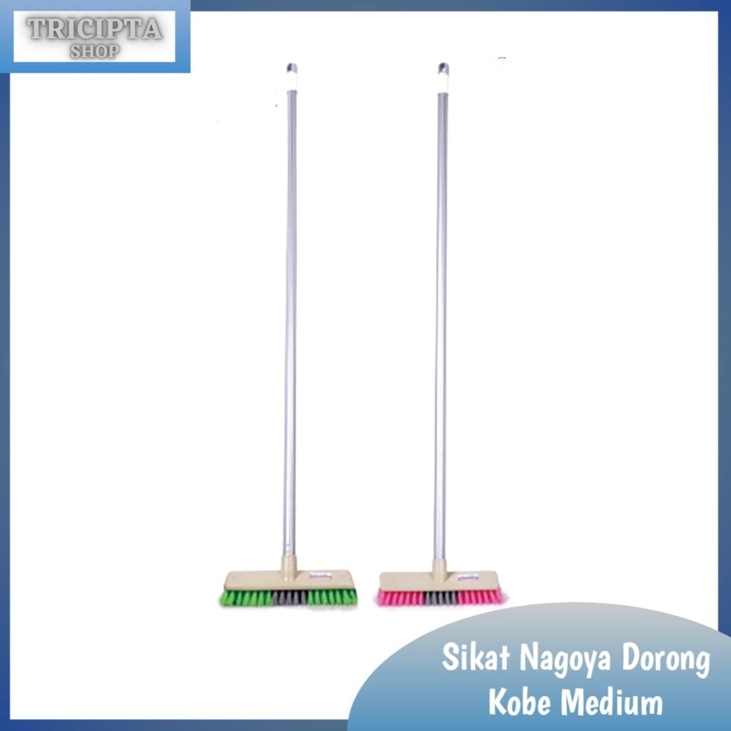 Sikat Nagoya Lantai Tangkai Panjang Dorong Kobe M