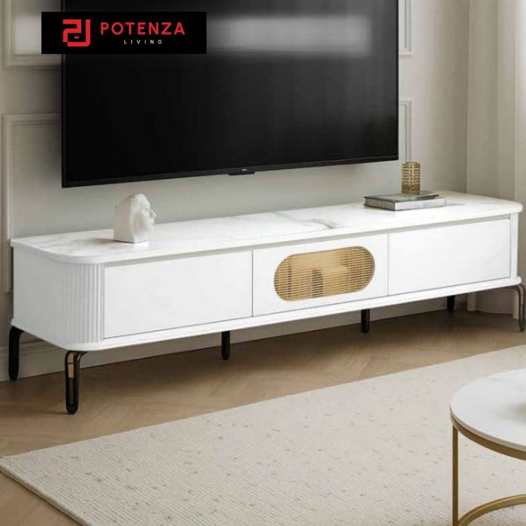 POTENZA Konsol TV Keramik | Meja Panjang konsol TV