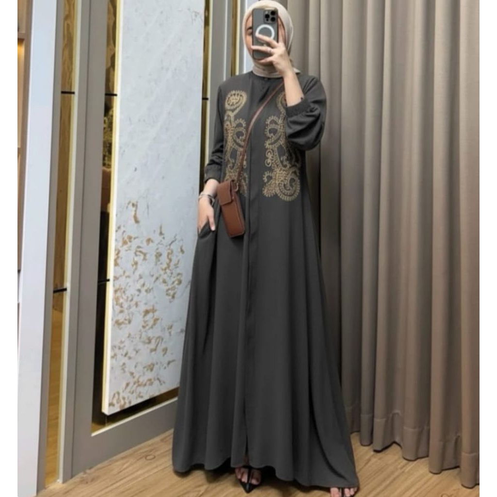 Gamis Daily /Gamis Bordir/ lilie collection mtp