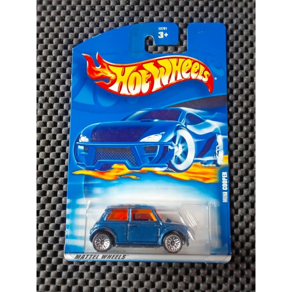 Hot Wheels MINI COOPER biru 2001