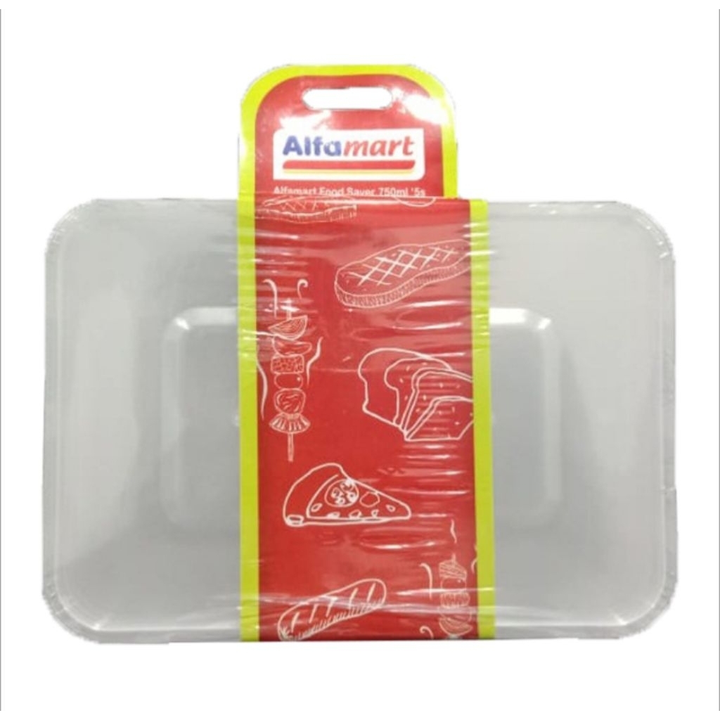 Alfamart Tempat Makan 750 ml 5 pcs
