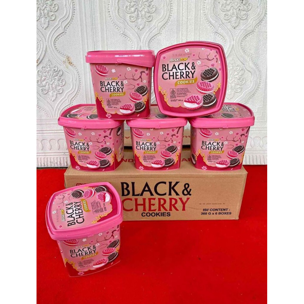 BISKITOP BLACK AND CHERRY 360G