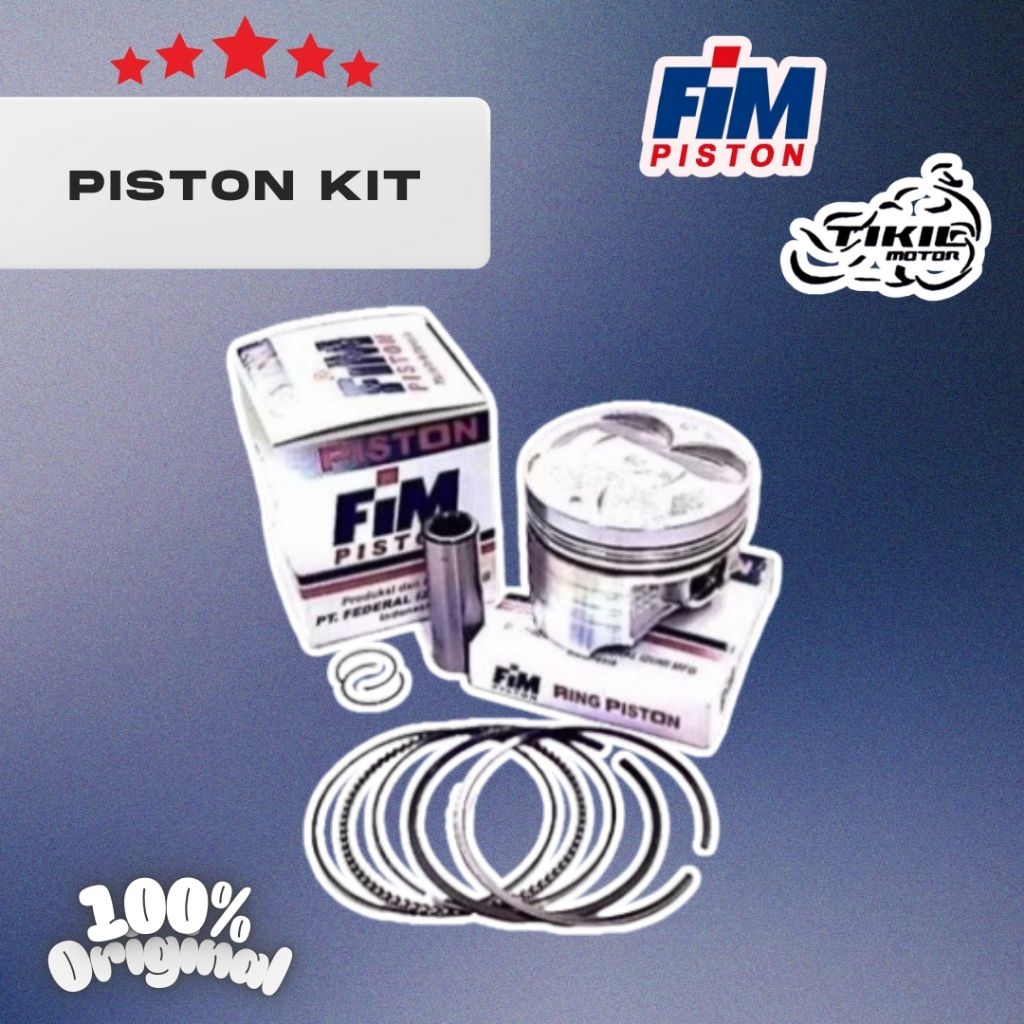 PISTON KIT FIM 49 SATRIA FU 150