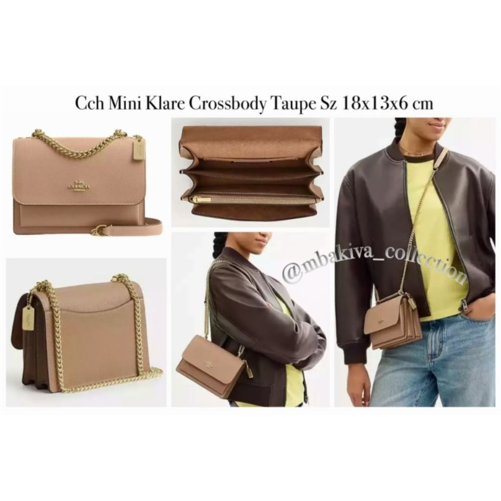 CO Mini Klare Crossbody Taupe