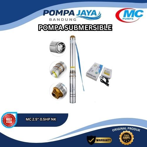 [POMPA SATELIT] NASIONAL MC PUMP MC 2.5 0.5HP (TANPA KABEL)