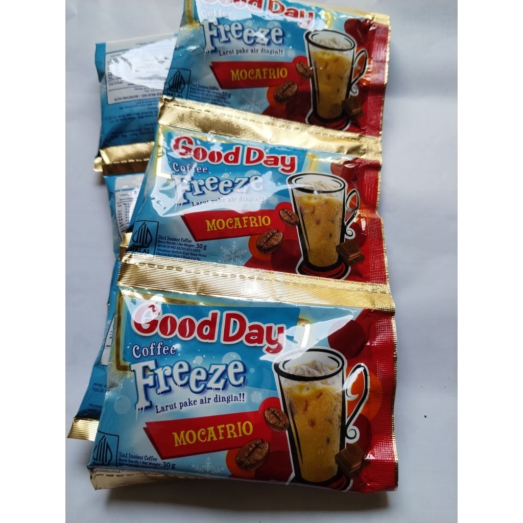 kopi good Day frezz MOCAFRIO isi 10 saset