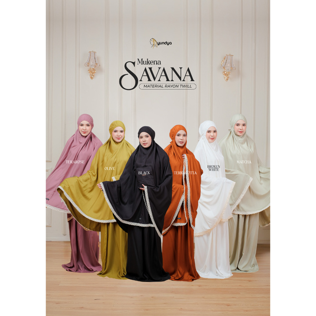 Mukena Savana Rayon Twill by Ayundya Official
