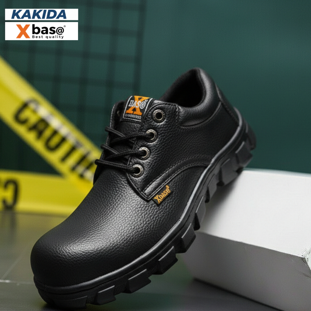Sepatu Safety Pria Original Sefty Shoes Ujung Besi Proyek Lapangan Cowok Cewek Savety Septi Kitchen