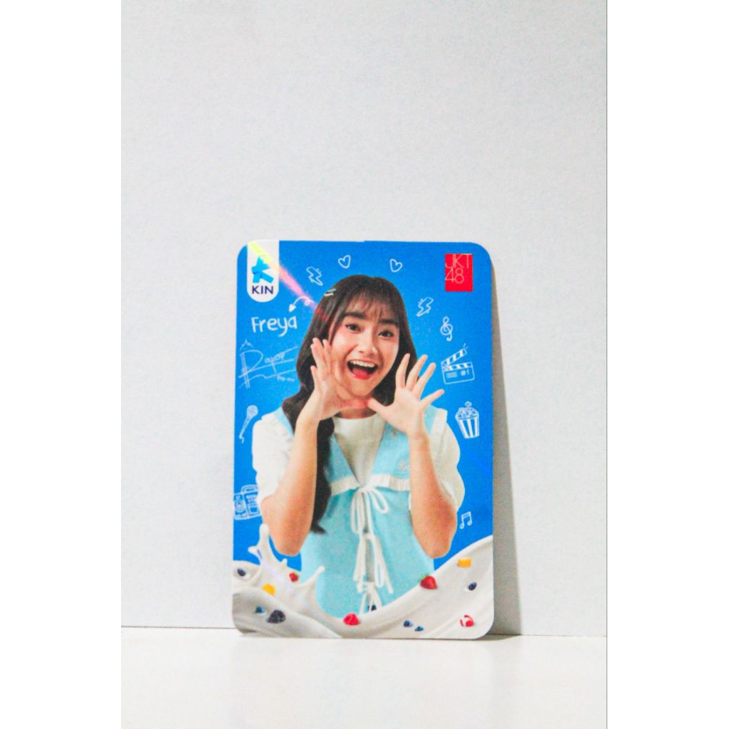 Photocard JKT48 Freya X Kin Dairy