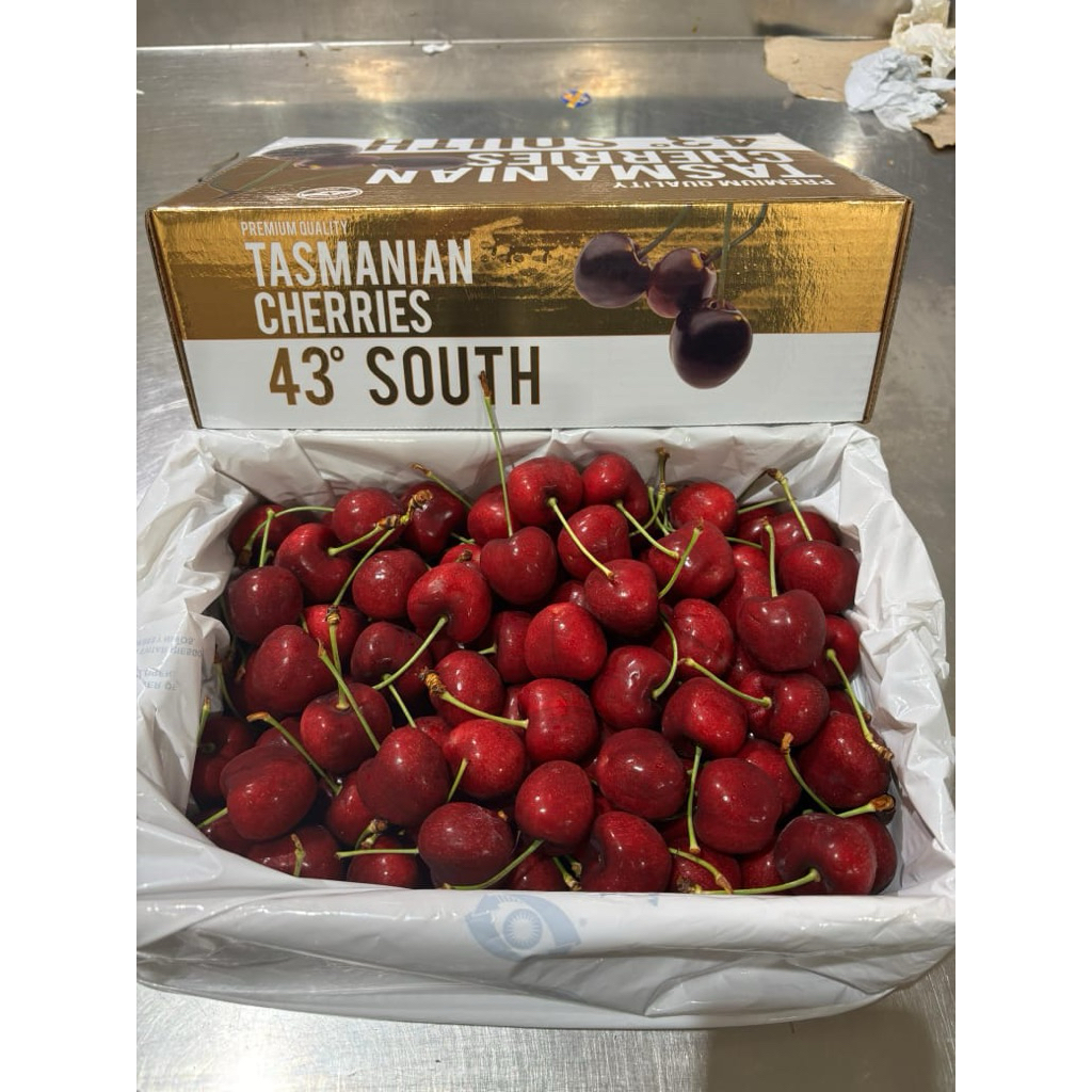 TASMANIAN CHERRY buah cherry import cherry 250gr/pax buah cherri ceri cherry