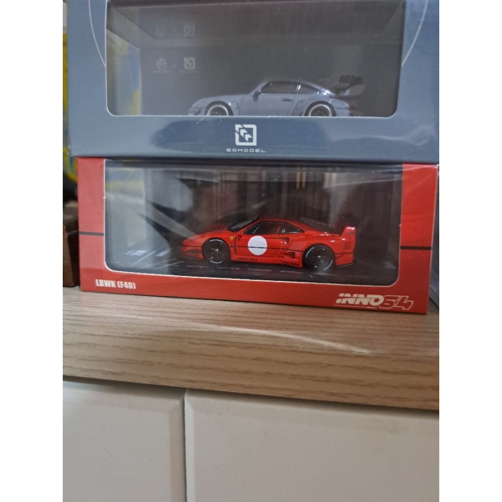 Inno64 Ferrari LBWK Merah Segel