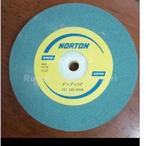 Batu asah gerinda duduk 8"inch grit:120 NORTON