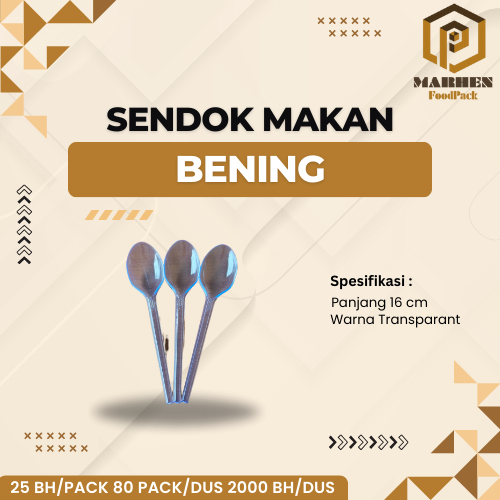 INSTANT PER DUS Spork Plastik 2 in 1 / Sendok Makan Plastik / Garpu Makan Plastik / SPORK PLASTIK