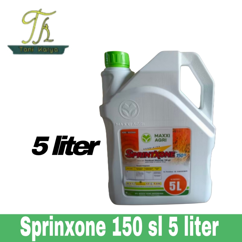 HERBISIDA SPRINTXONE 150 SL 5 LITER / HERBISIDA KONTAK PEMBASMI RUMPUT