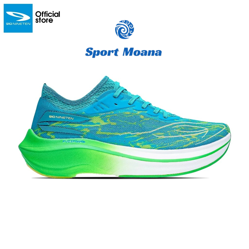 910 HAZE VELOCE HIJAU TOSCA/HIJAU NEON/KUNING - Sepatu Lari / Haze Veloce Hijau Tosca/Neon/Kuning 91