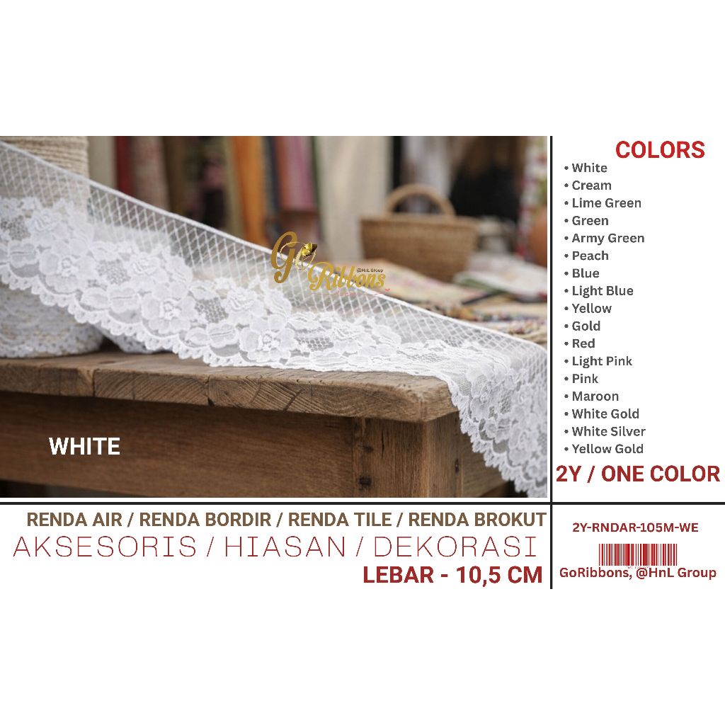 ( 2Y ) RENDA AIR SOUVENIR 6CM / RENDA AIR SUVENIR 55MM / RENDA BORDIR / RENDA TILE 5CM / RENDA 10CM