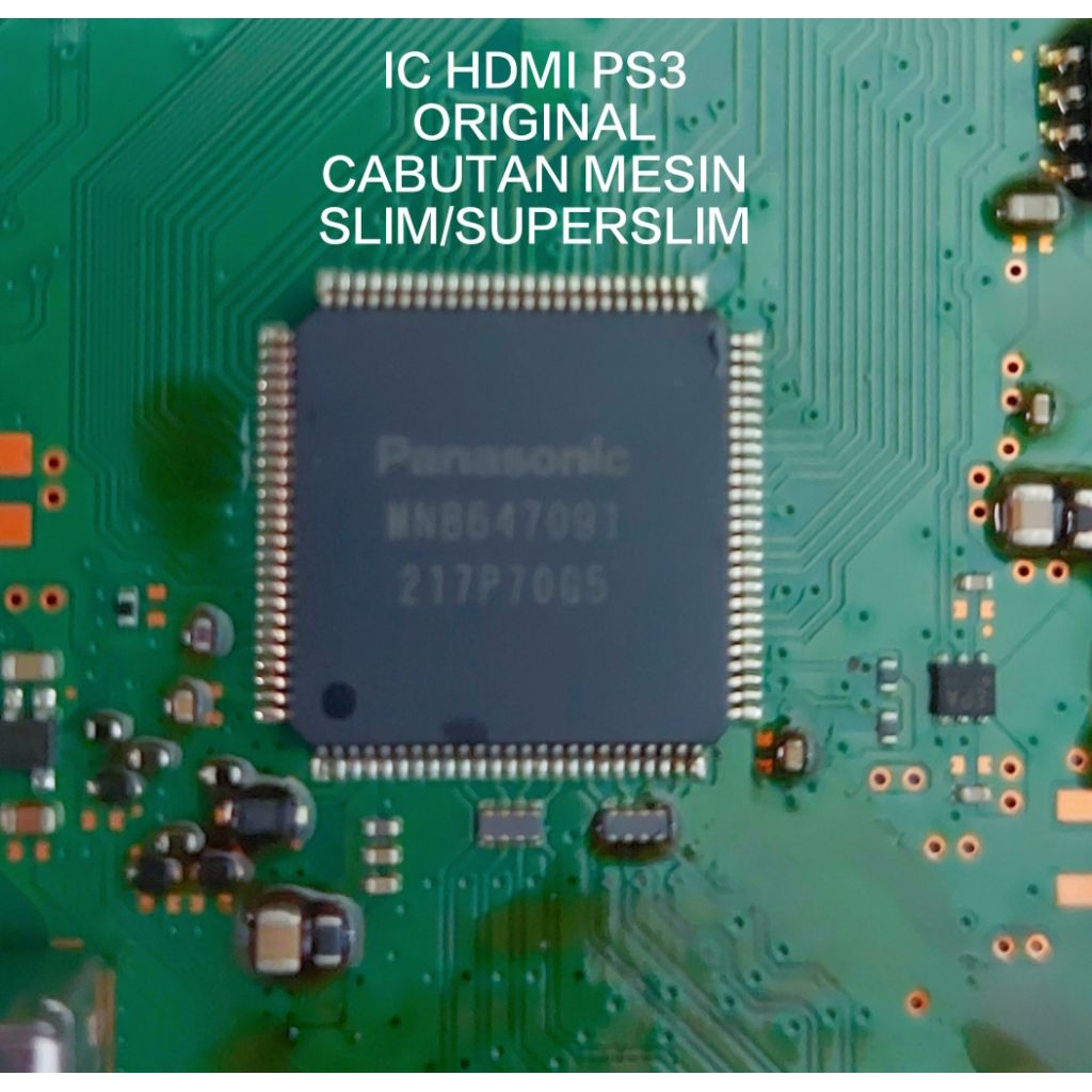 ic hdmi ps3 original cabutan