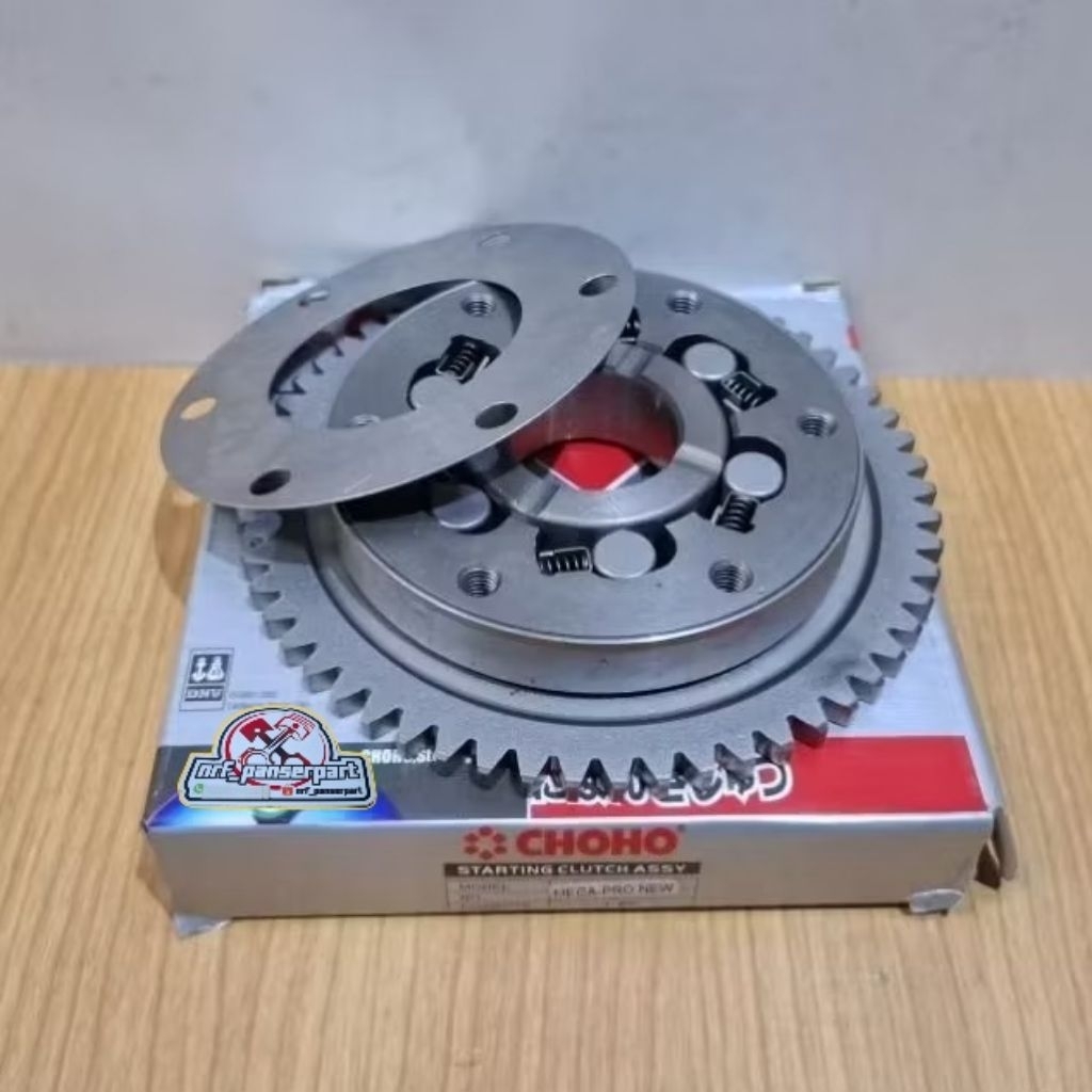 ONEWAY MEGAPRO NEW MONOSHOCK RUMAH PELOR STATER ASSY SET+GIGI STATER ONE WAY HONDA VERZA CRF 150 MEG