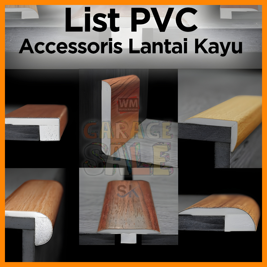 List Adaptasi Lantai Vinyl / Aksesoris AKSESORIS VINYL / SPC | LIST T ADAPTASI | L SIKU PANJANG 2.4M