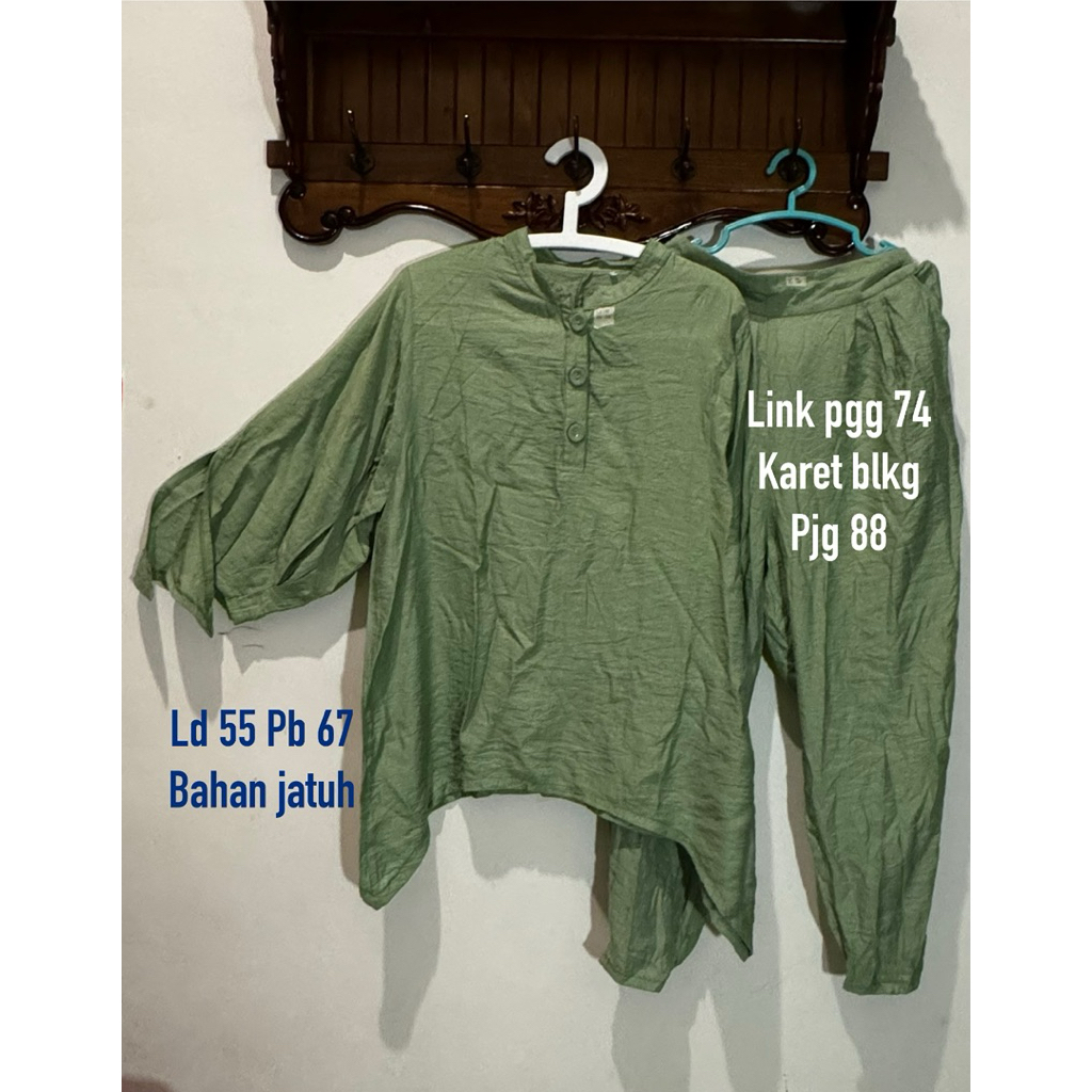 setelan wanita preloved