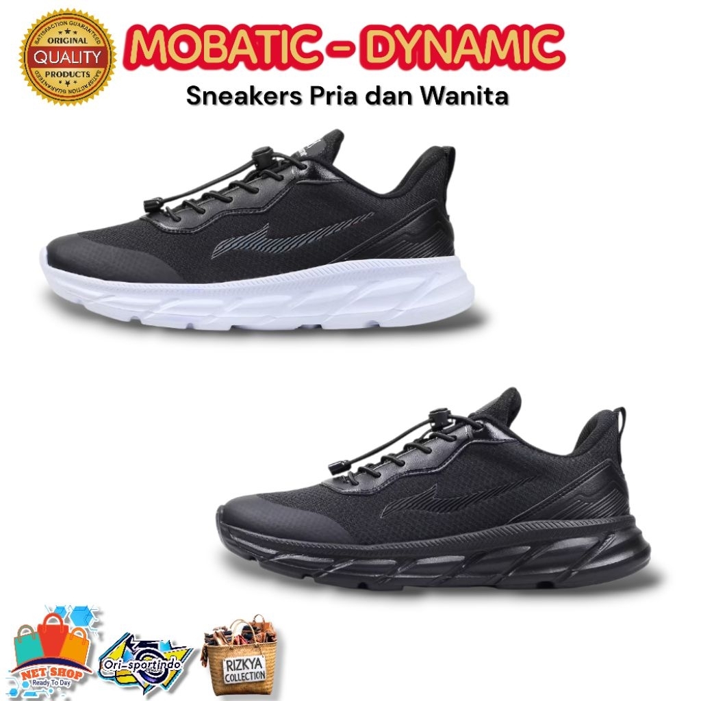 MOBATIC DYNAMIC Sepatu Sekolah dan Sneakers Unisex Mobatic Dynamic