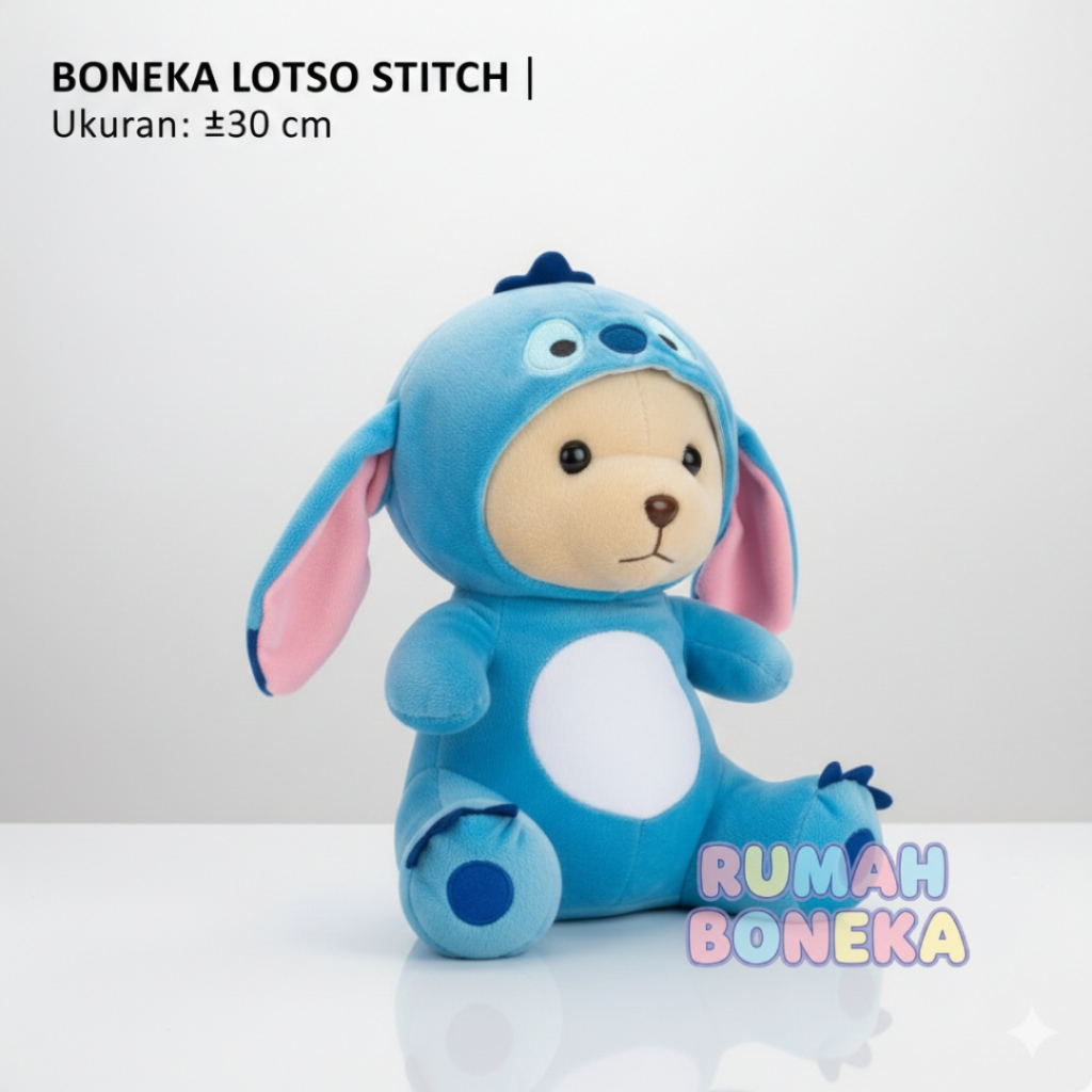 Boneka Teddy Tales Cosplay Manyo 30cm SNI