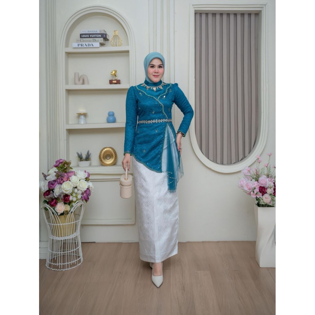 (ATASAN SAJA )KEBAYA SILA BALI TERBARU // KEBAYA PAYET BRUKAT TERBARU KEBAYA SERAGAMAN PESTA // KEBA