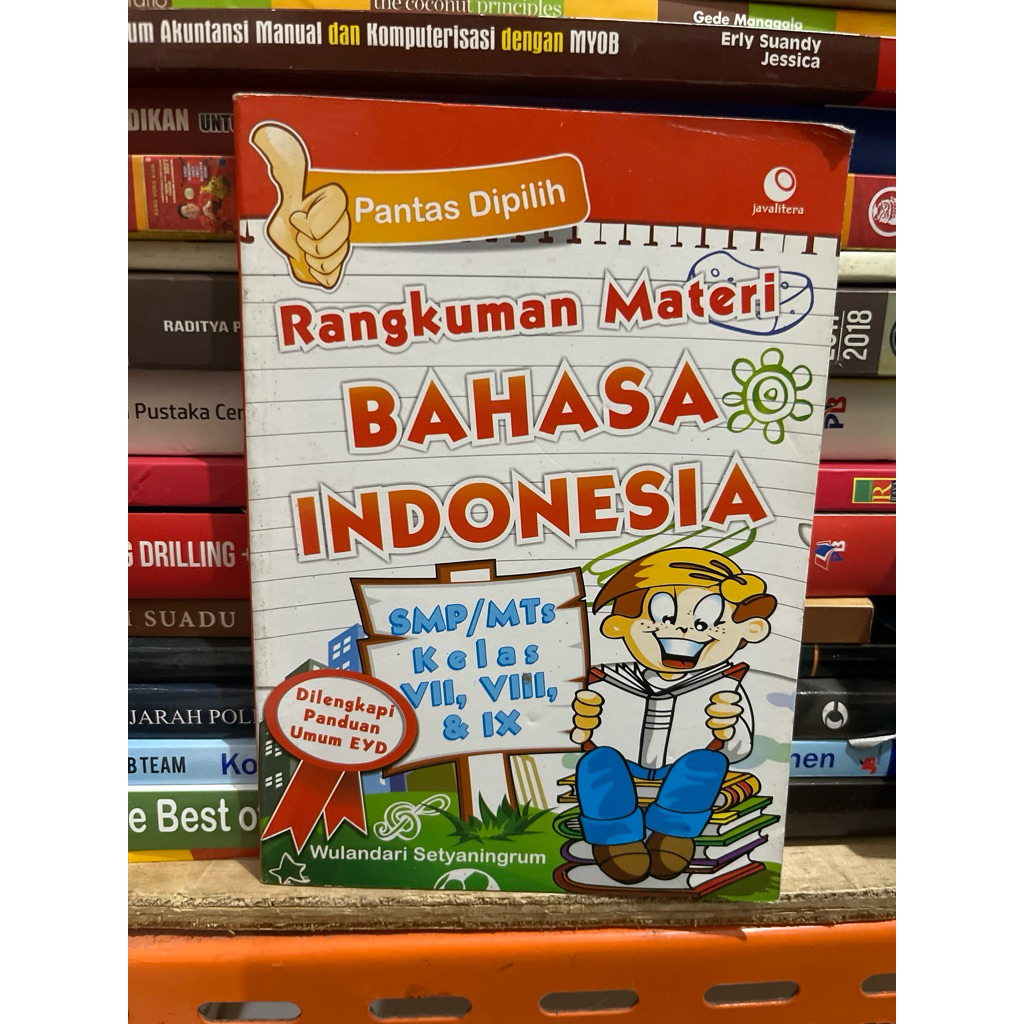 BUKU RANGKUMAN MATERI BAHASA INDONESIA SMP/Mts Kelas 7, 8, 9