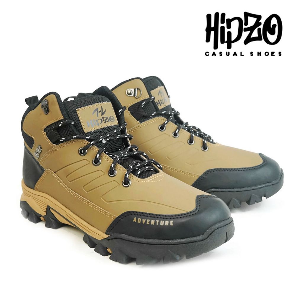 Hipzo Sepatu Hiking Cowok M071 Outdoor Gunung