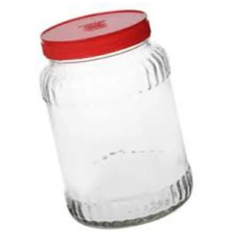 Toples Beling 5 L, 2,5 L Toples Kaca Kedaung Jumbo Besar Tutup Putar TP-5 dan TP 7