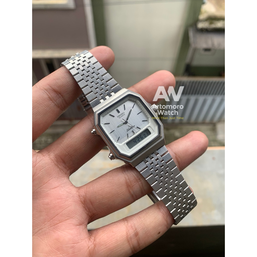 Seiko Silverwave Anadigi