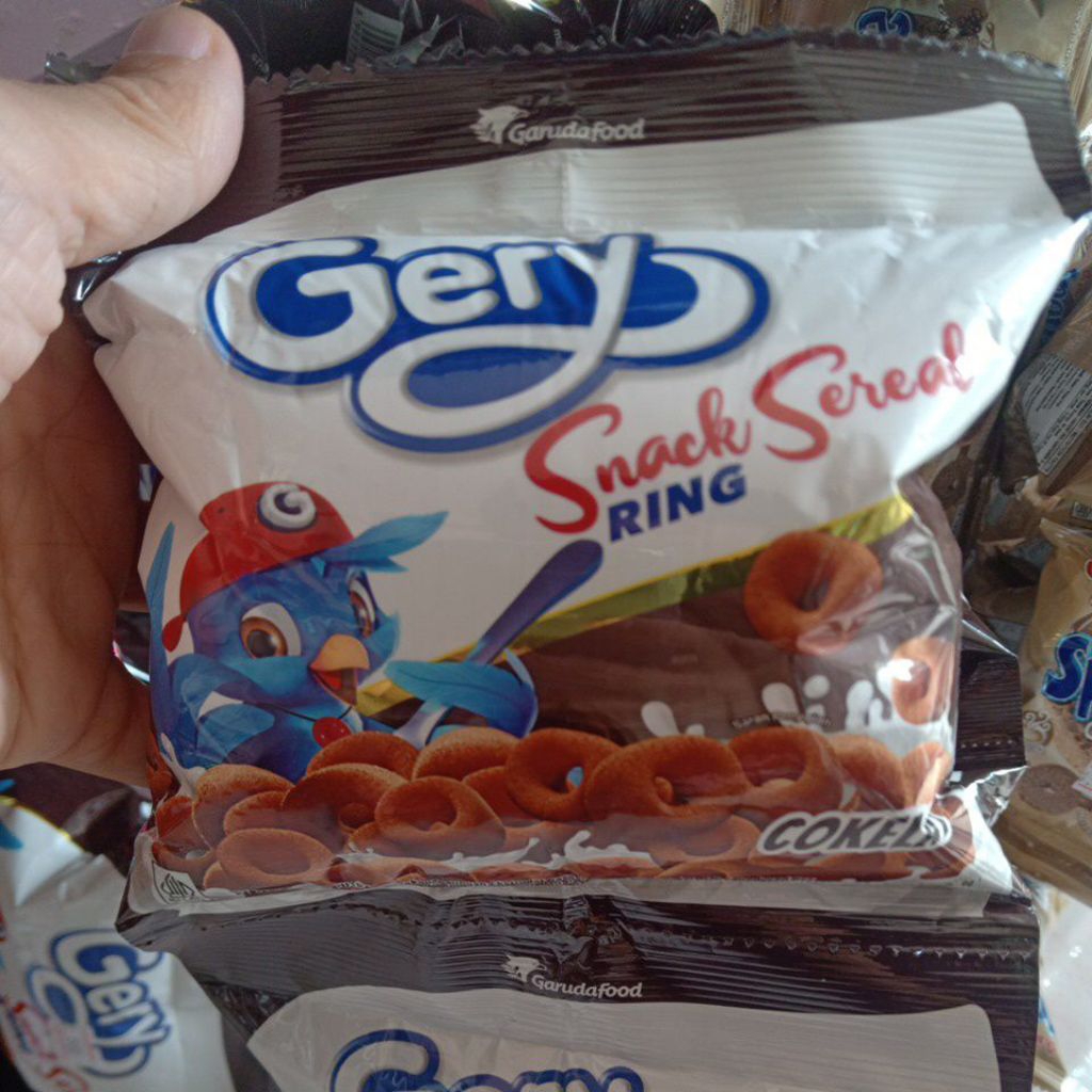 Gery snack sereal ring