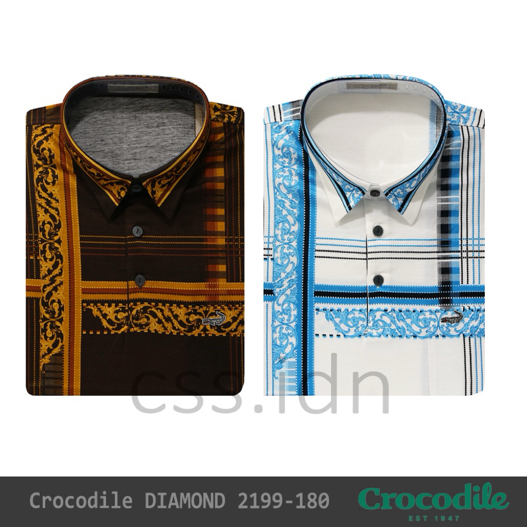 Kaos Kerah Kemeja Pria Crocodile Diamond 2199-180