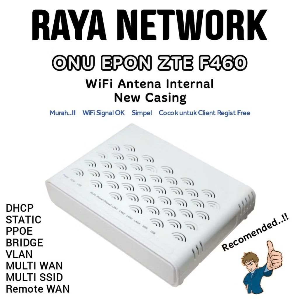 ZTE EPON F460 ONU