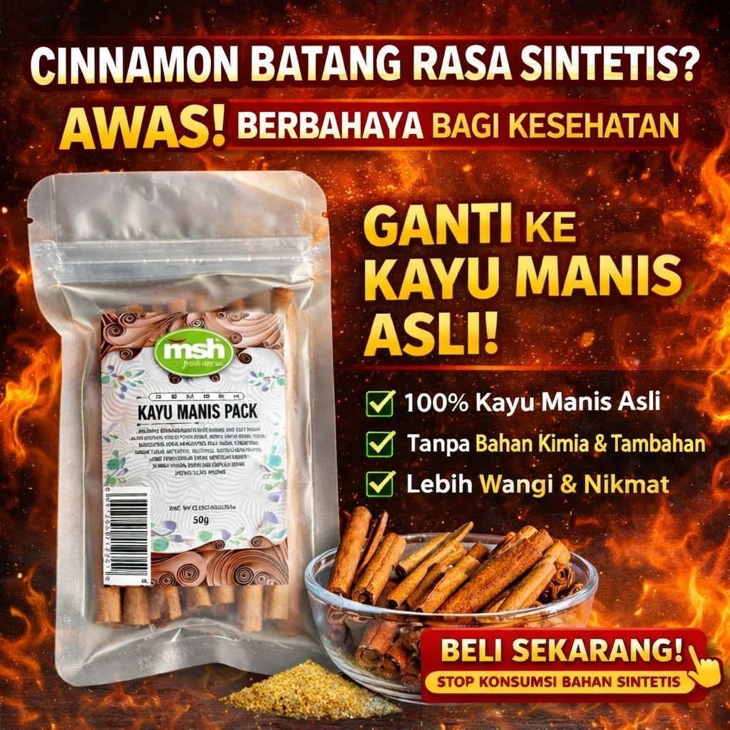 Kayu Manis Pack , Kayu Manis Asli , Kayu Manis Cassia , Kayu Manis Premium