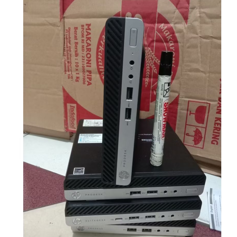 CPU HP MINI PC  PRODESK AMD RYZEN 3 PRO 2200GE