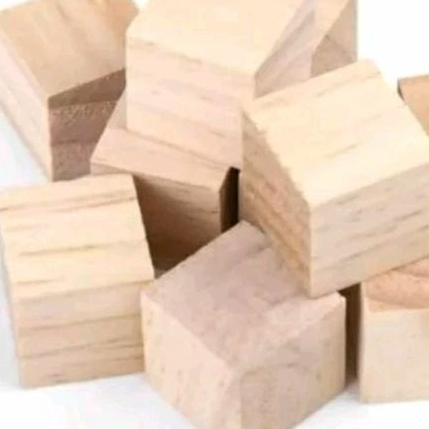 Balok Kayu Kubus Albasia mahoni - Aman, Estetik, Serbaguna