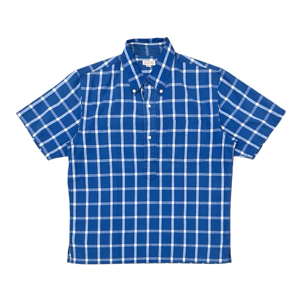 Sugar Cane Blue Plaid Shirt