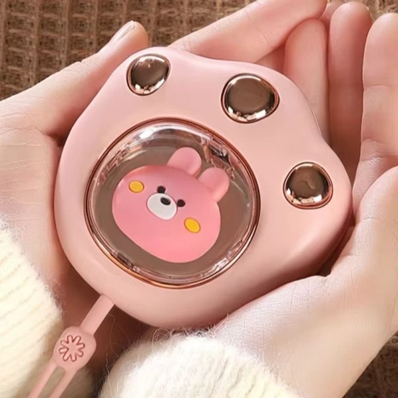 1200ma Alat Rechargeable Hand Warmer Mengisi Daya Via Usb Hand Warmer Elektrik Menggemaskan