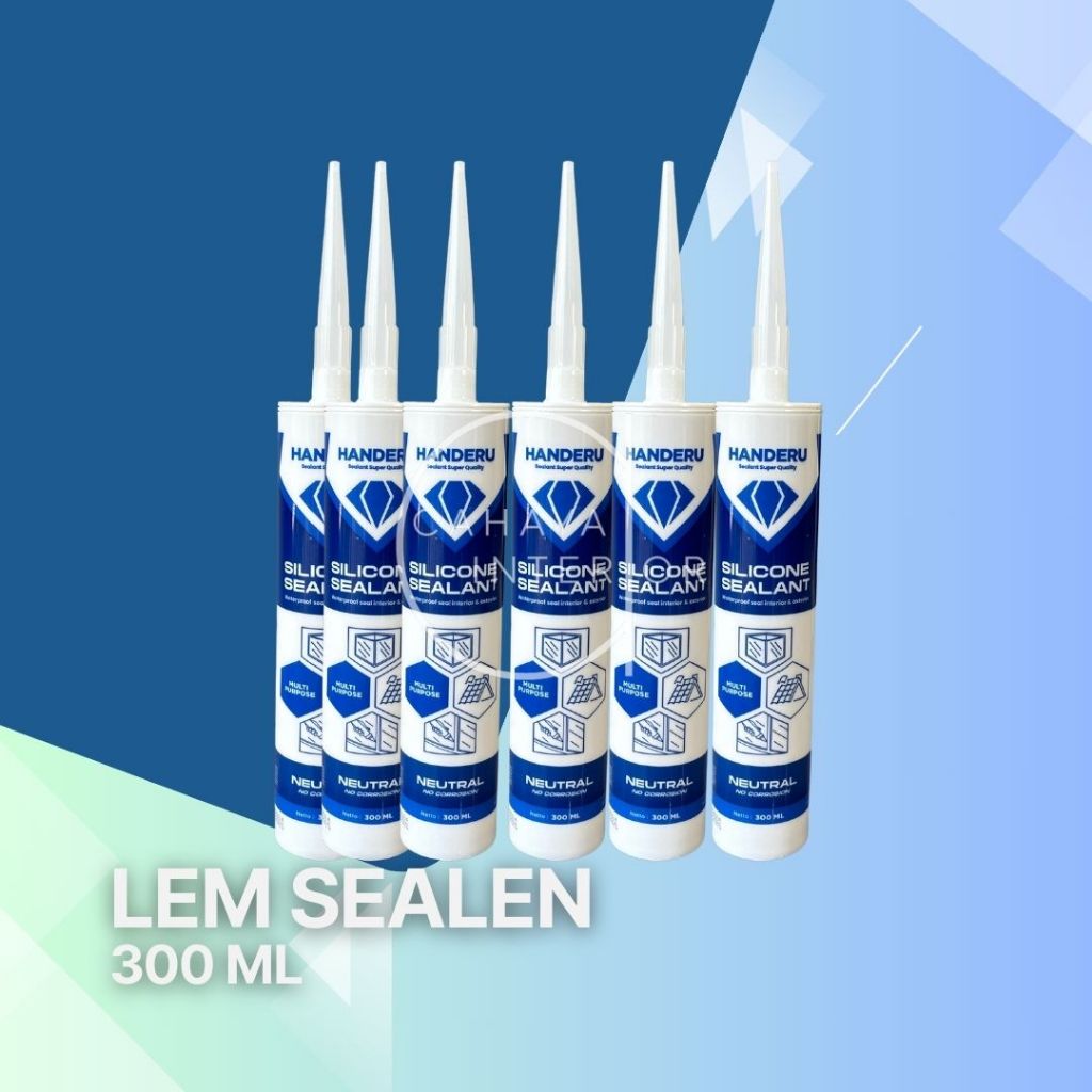 Lem Sealant Serbaguna – Perekat Lis Plafon PVC & Figura | Kuat, Tahan Lama & Mudah Digunakan
