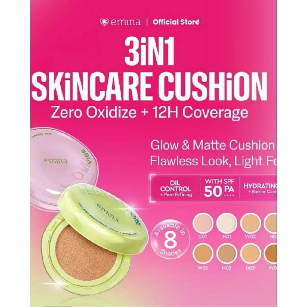 Emina Cushion Core and Vibe 13g