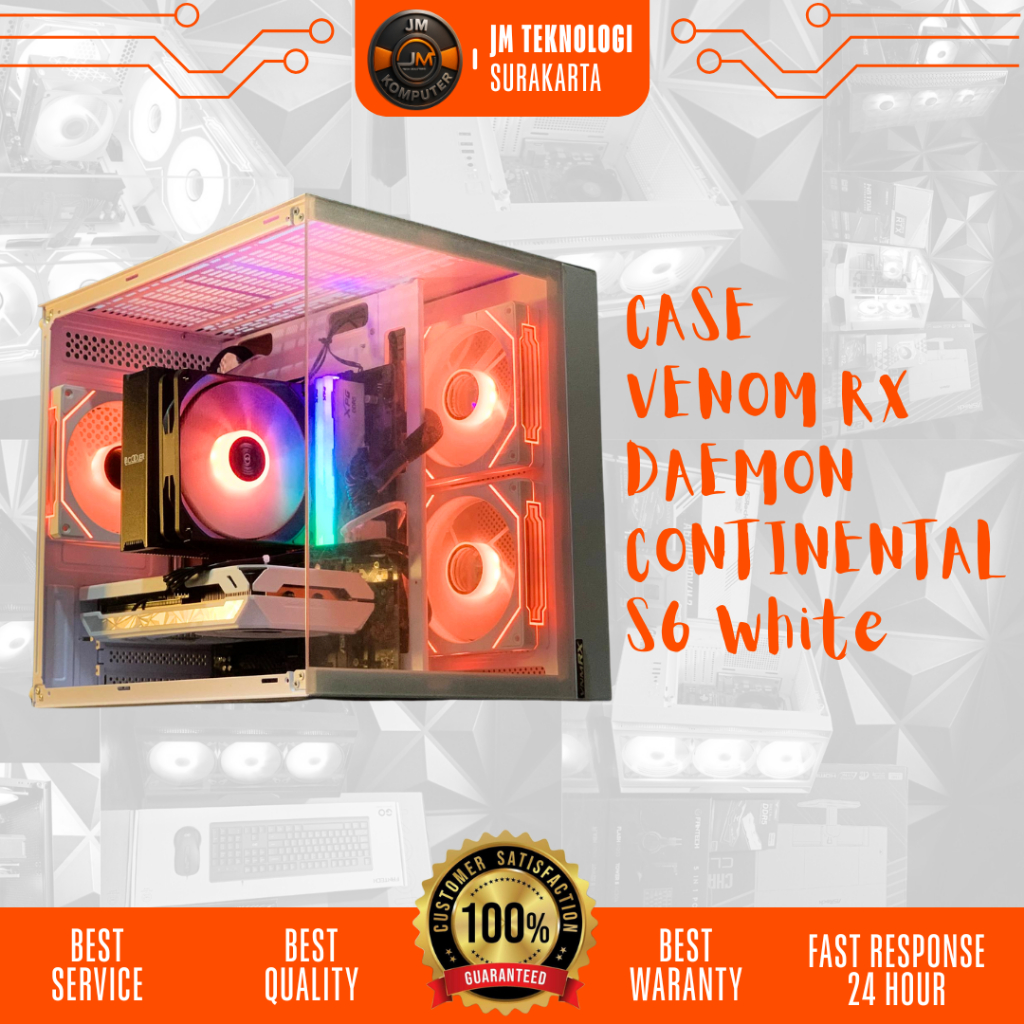 CASE VENOM RX DAEMON CONTINENTAL S6 White