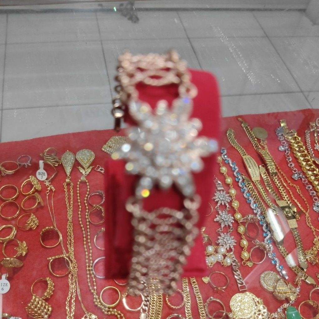 gelang tempahan berlian bintang laut replika