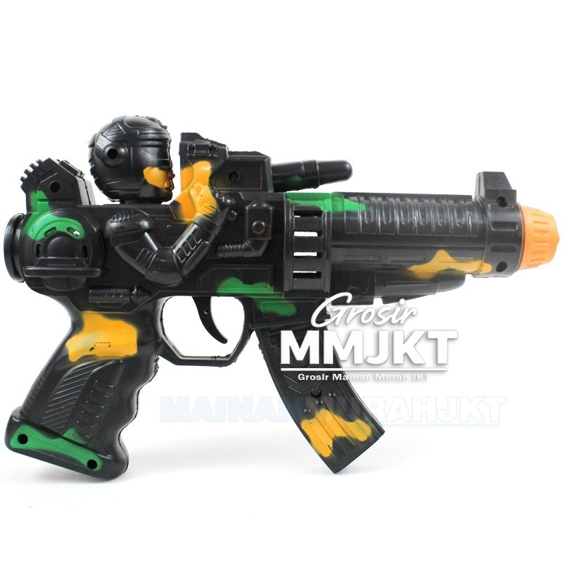 GROSIR MAINAN ANAK PISTOL FLINTGUN 1062 MAINAN TEMBAK TEMBAKAN