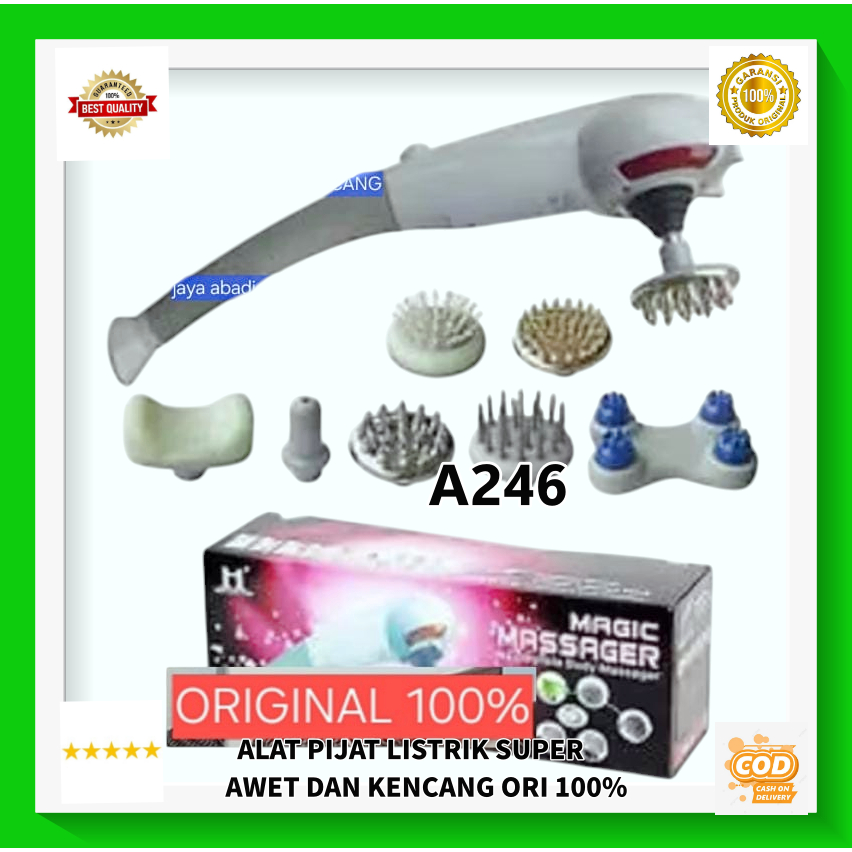 A246 ALAT PIJAT MESIN MASSAGE ORI 100% PELANGSING PENGHANCUR LEMAK KURUS LISTRIK ELEKTRIK H118 TERAP