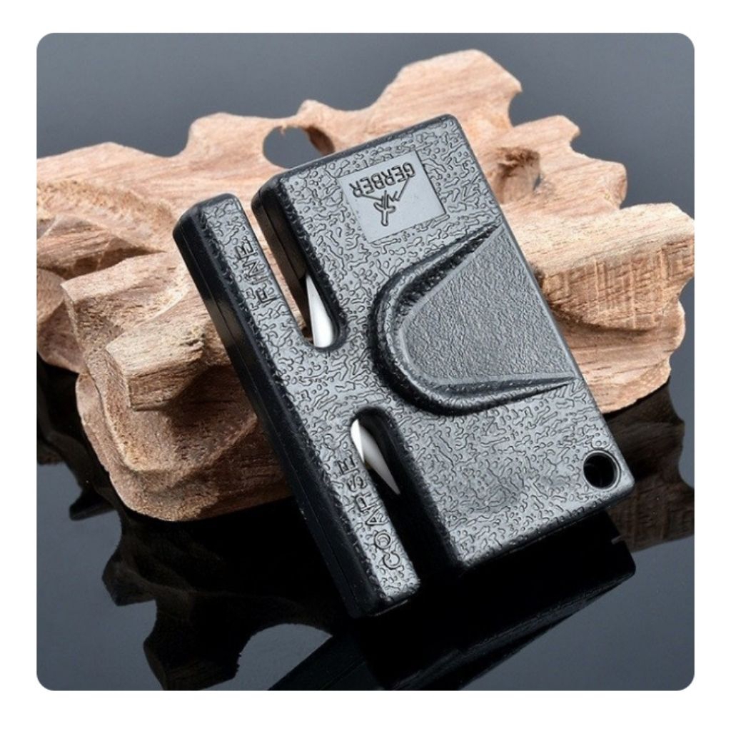 Gerber pengasah pisau mini portable pocket knife sharpener